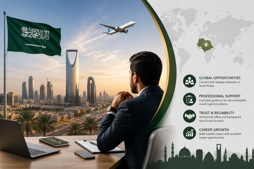 Saudi Arabia jobs from Pakistan